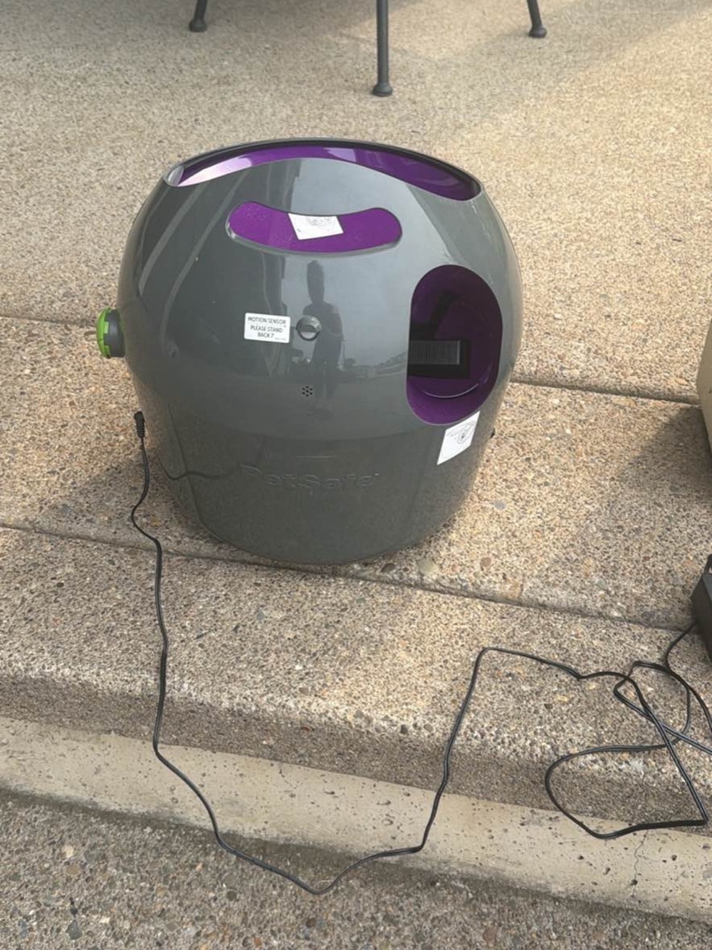 PetSafe Gray and Purple Interactive Treat Dispenser